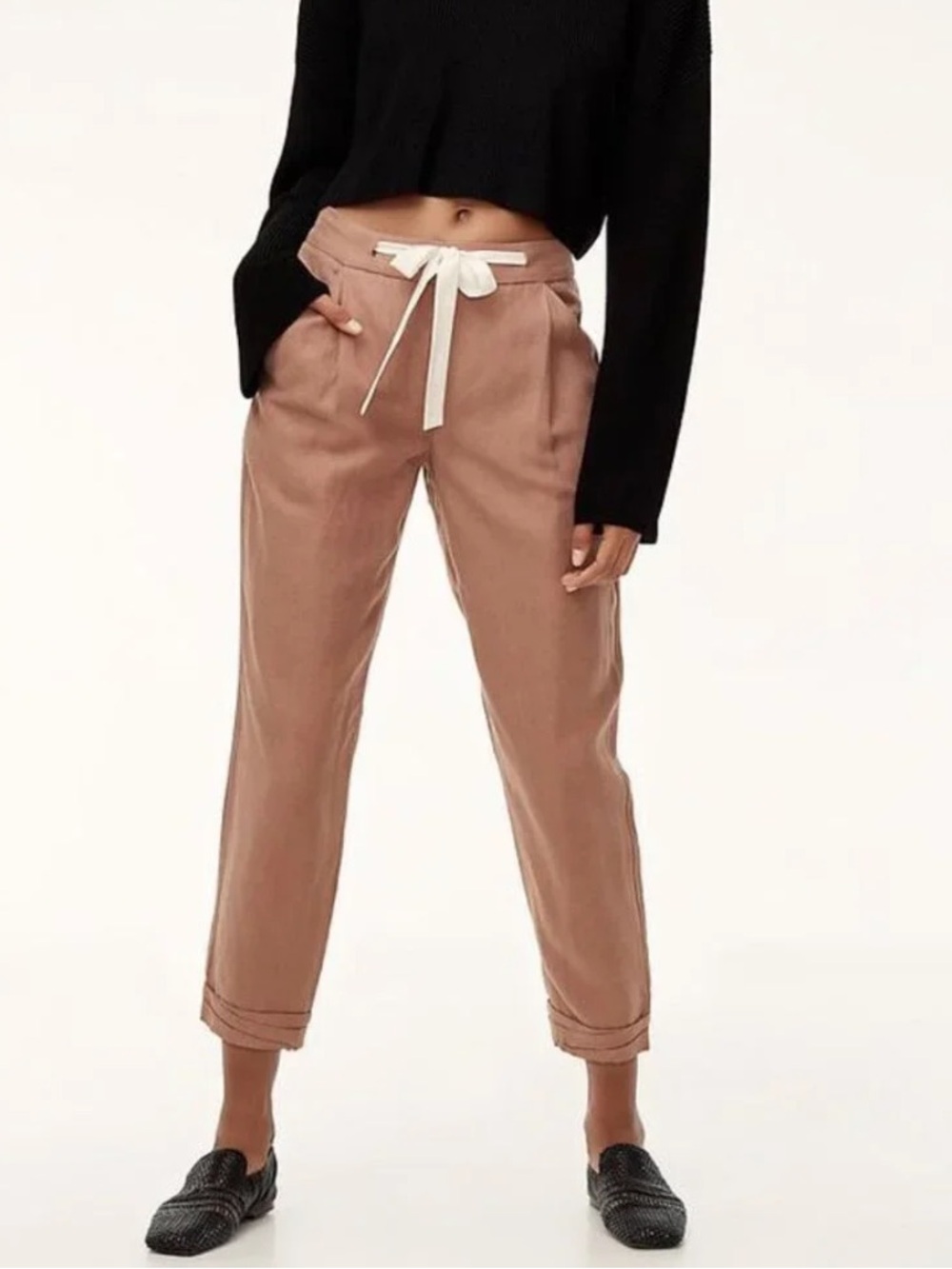 Wilfred Linen Allant Pant - Nutmeg
Size 00